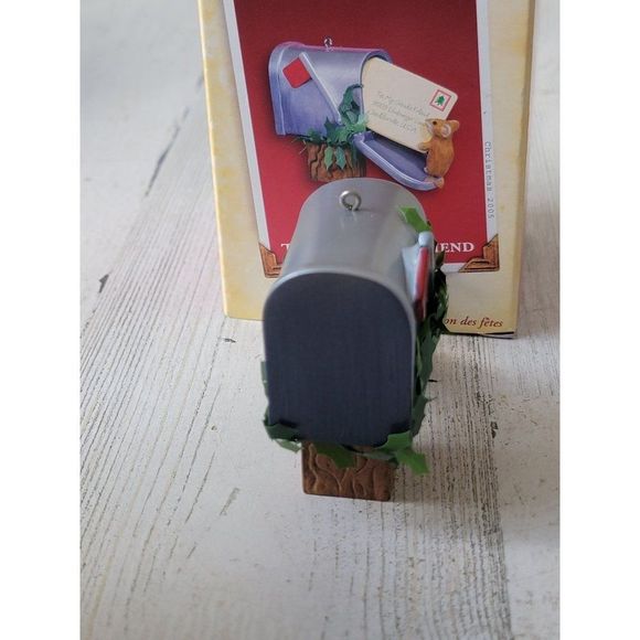 Hallmark to my gouda friend 2005 ornament Xmas Mouse - Picture 3 of 5